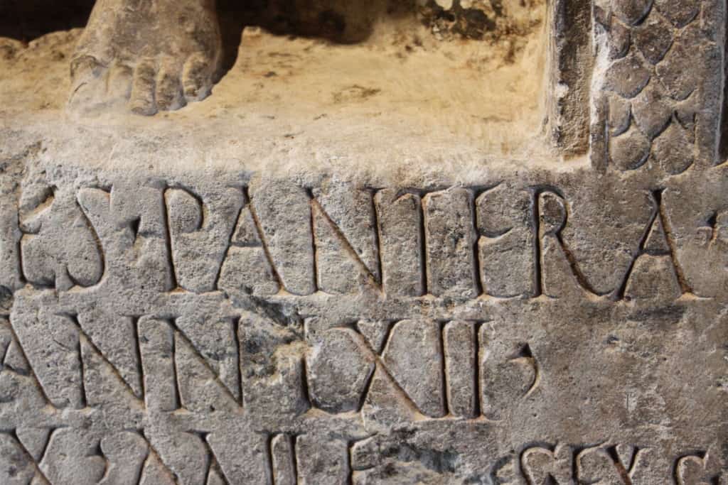 1st century Pantera tombstone discovered in Bingerbrücke, Germany on the Rhine